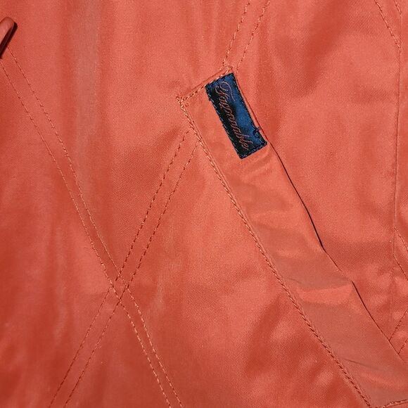 Faconnable Women's Red Orange Vest Sz L - Picture 2 of 12